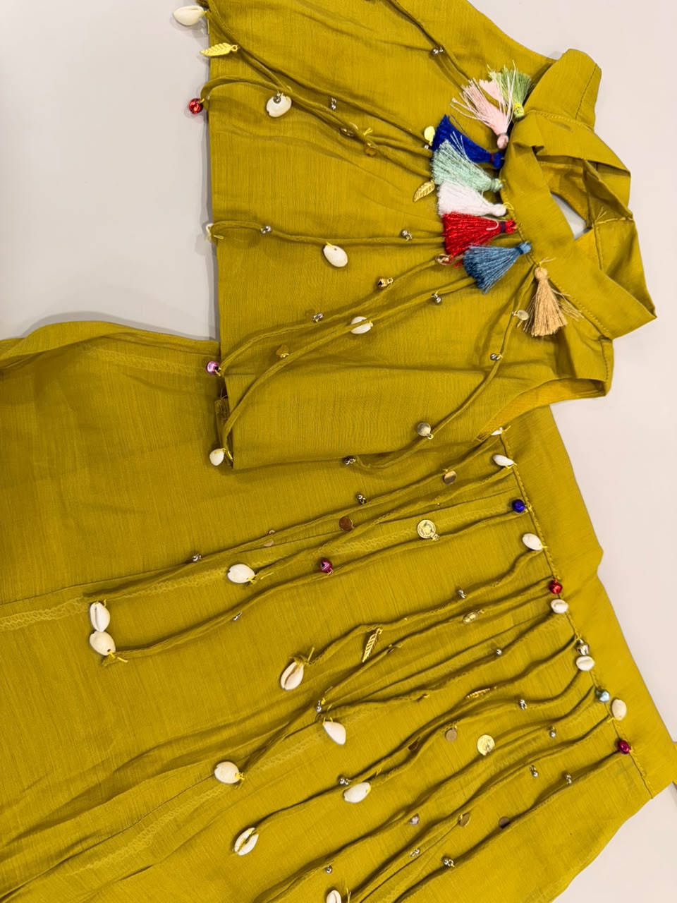 Dn4 Neck Kids Chaniya Choli
