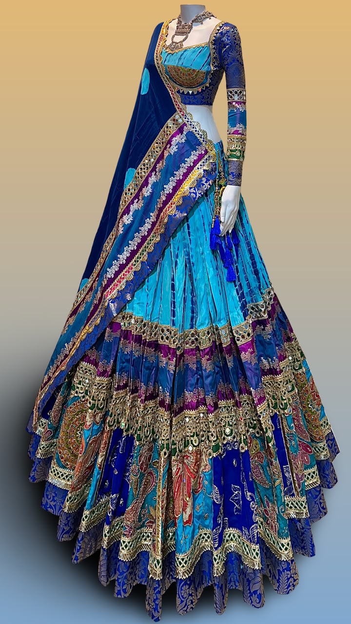 Shibori Raas Chaniya Choli