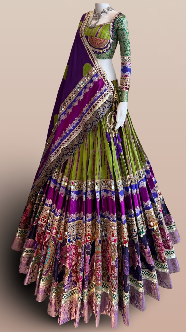 Shibori Raas Chaniya Choli