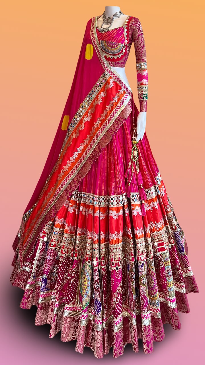 Shibori Raas Chaniya Choli