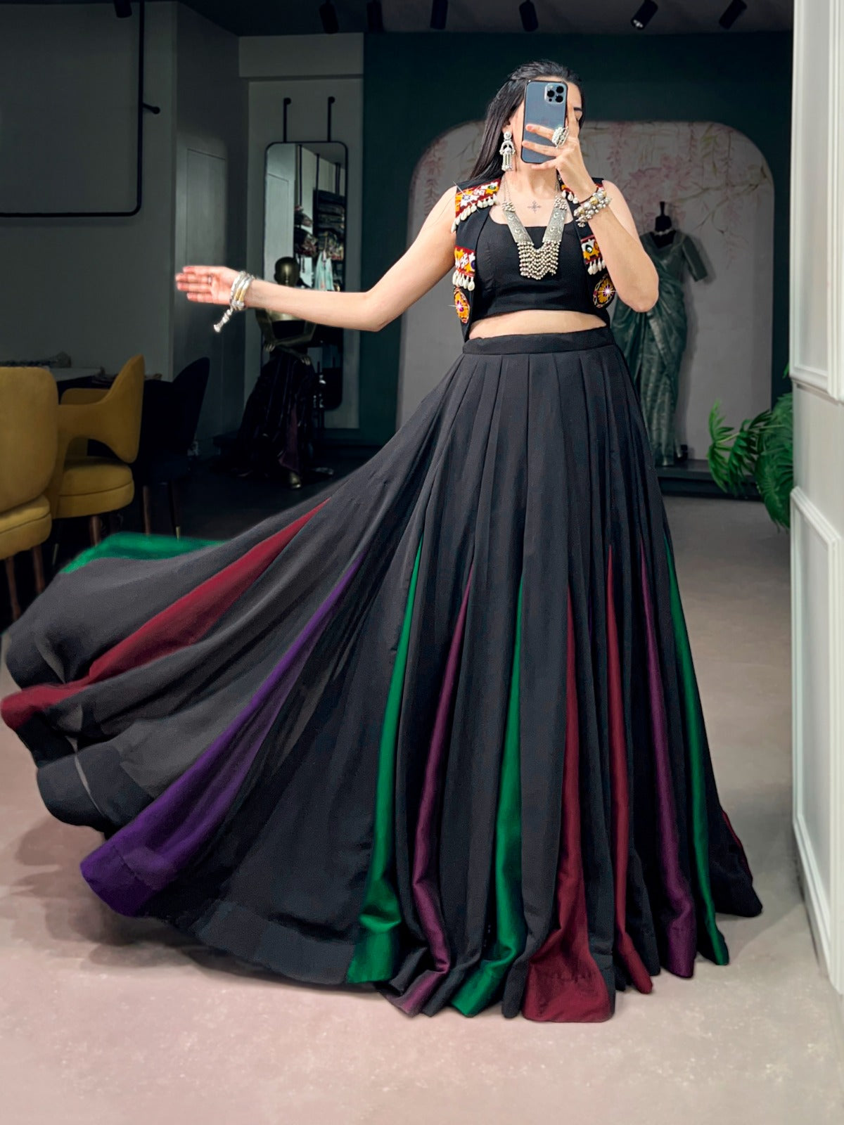 Black Koti- 1753