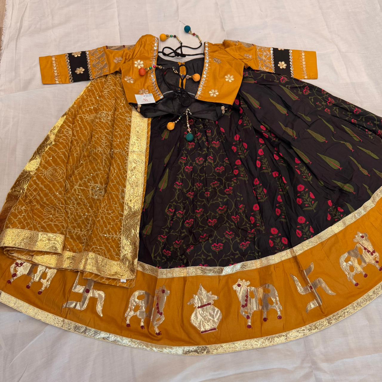 Vrundavan (girls) lehenga choli collection