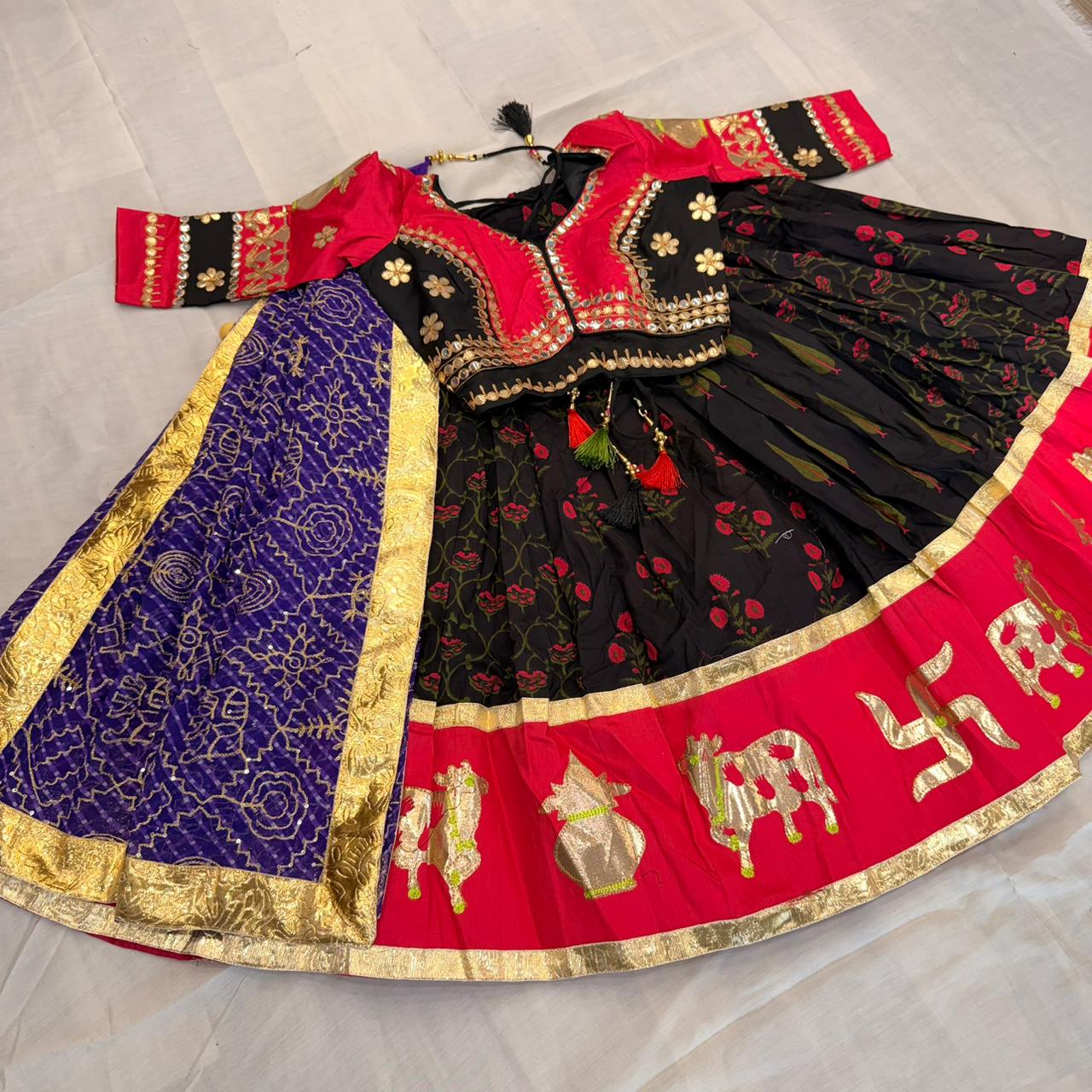 Vrundavan (girls) lehenga choli collection