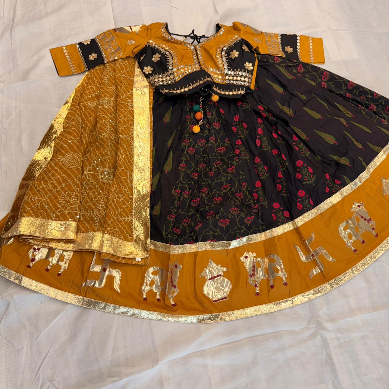 Vrundavan (girls) lehenga choli collection