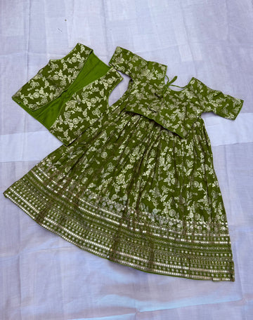 Banarasi silk (Girls) lehenga choli
