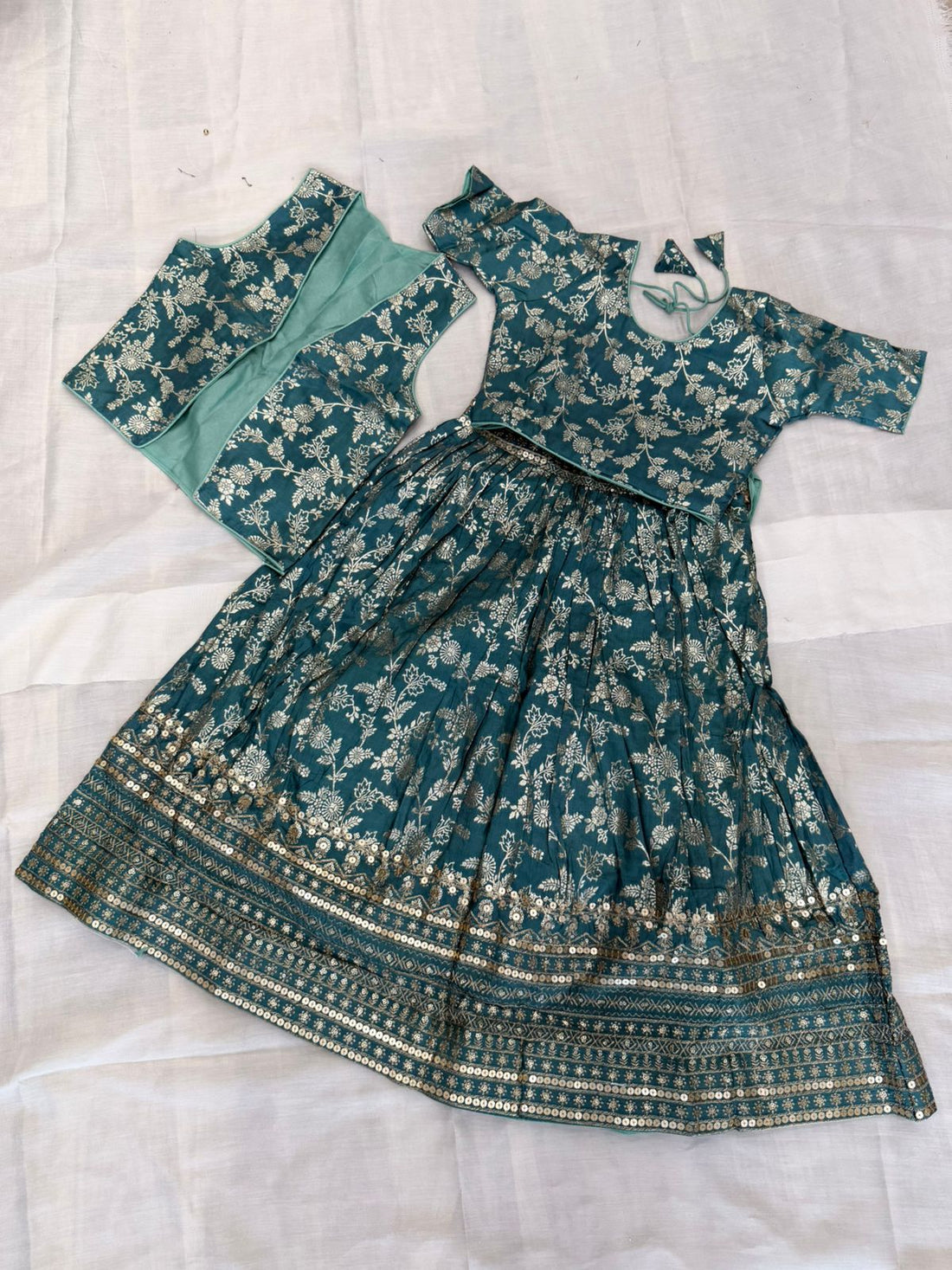 Banarasi silk (Girls) lehenga choli