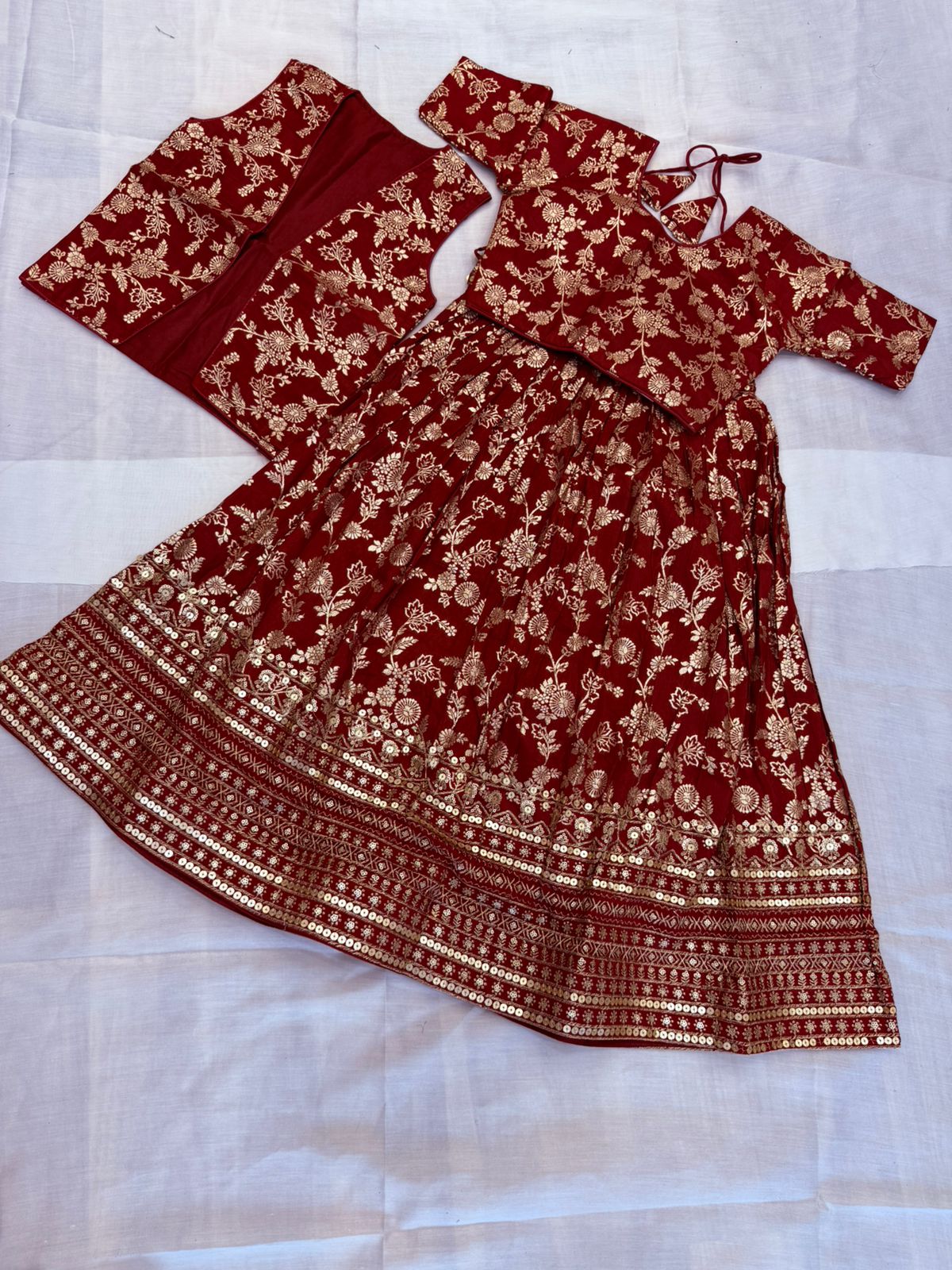Banarasi silk (Girls) lehenga choli