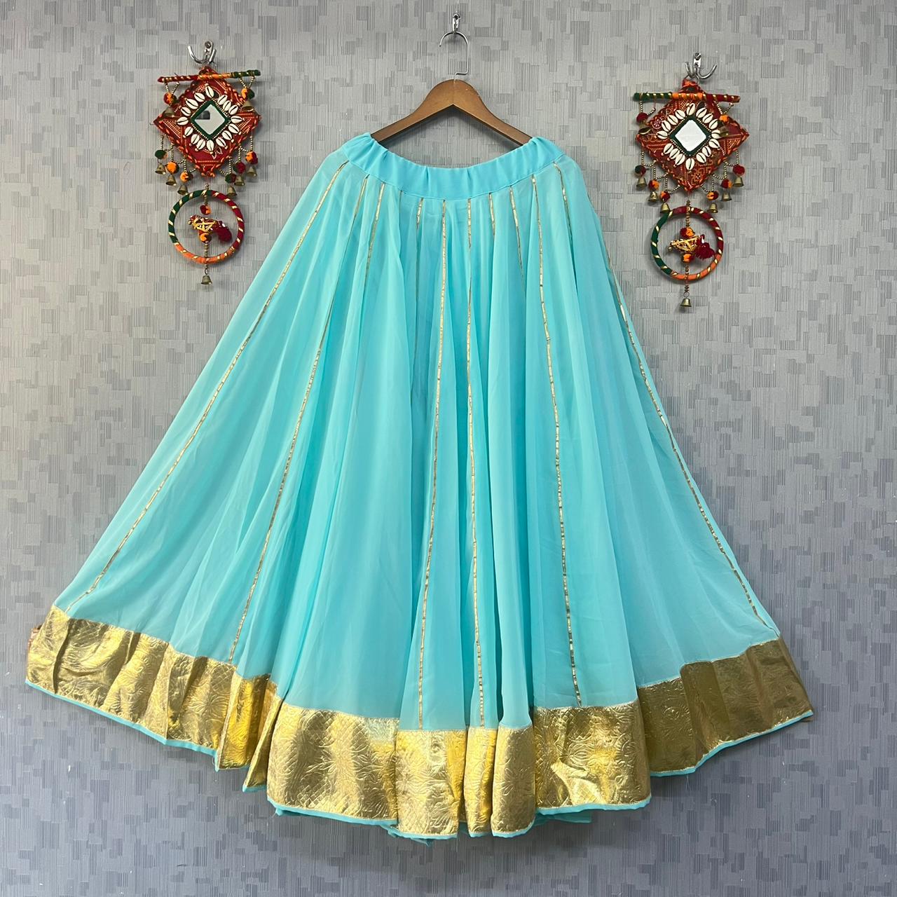 Georgetee 6inch lumpy ghaghra