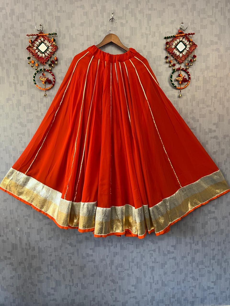 Georgetee 6inch lumpy ghaghra