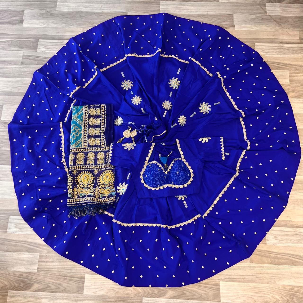 BLUE MAHIRA SET