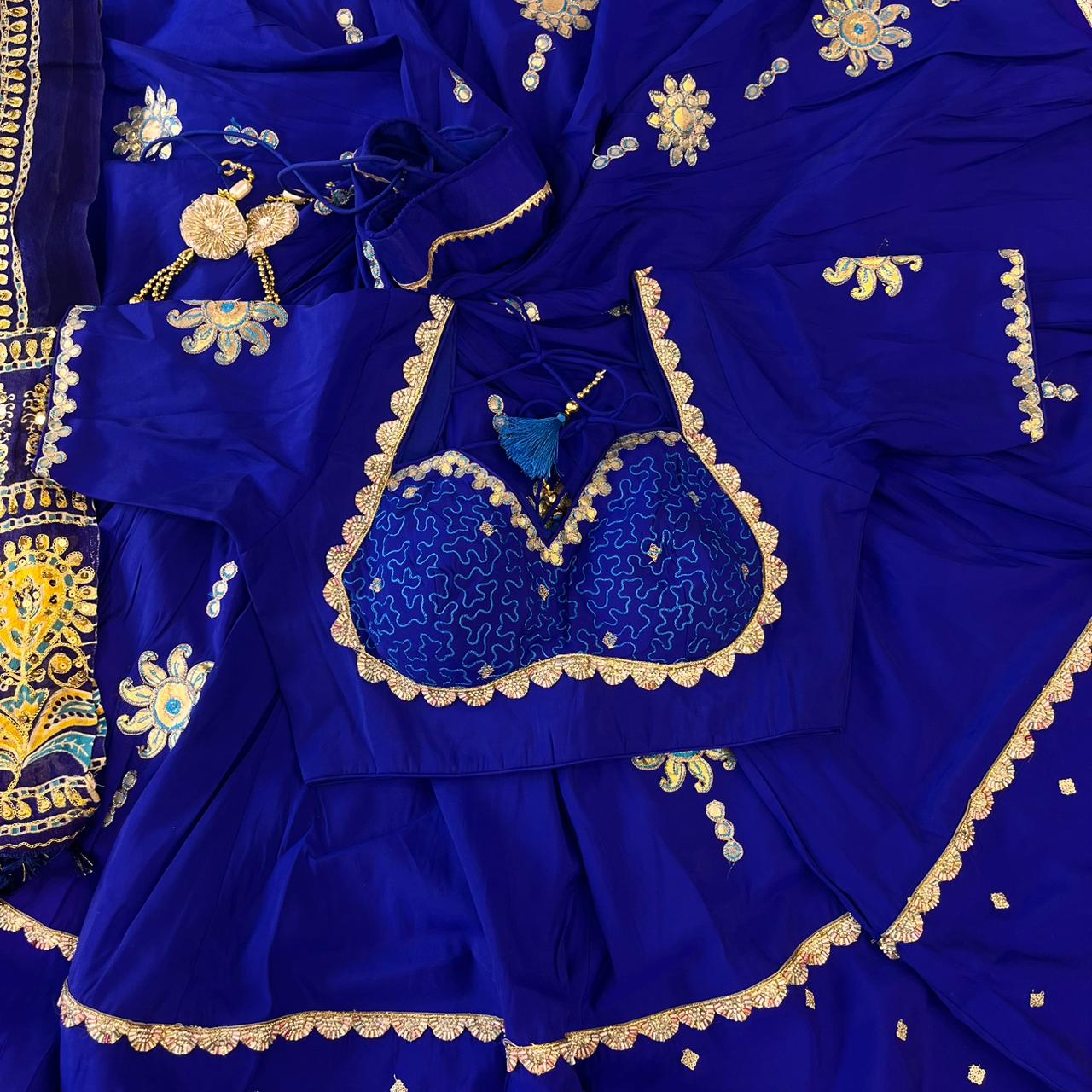 BLUE MAHIRA SET