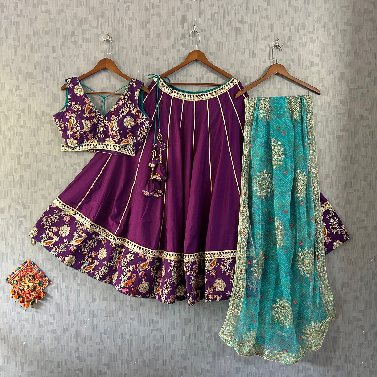 Vintage chaniya choli set
