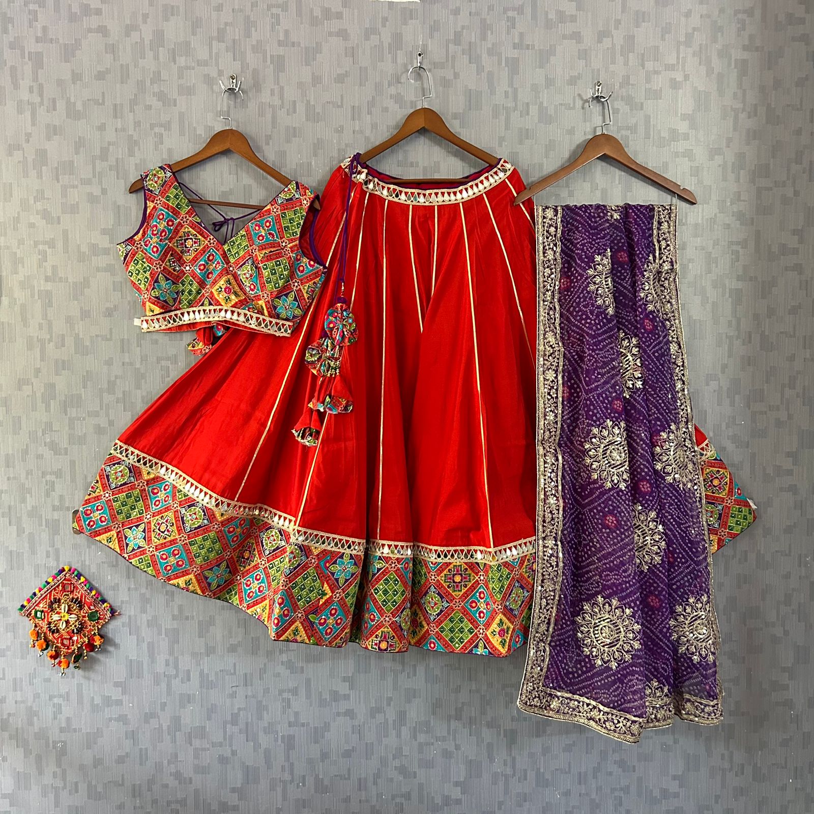 Vintage chaniya choli set