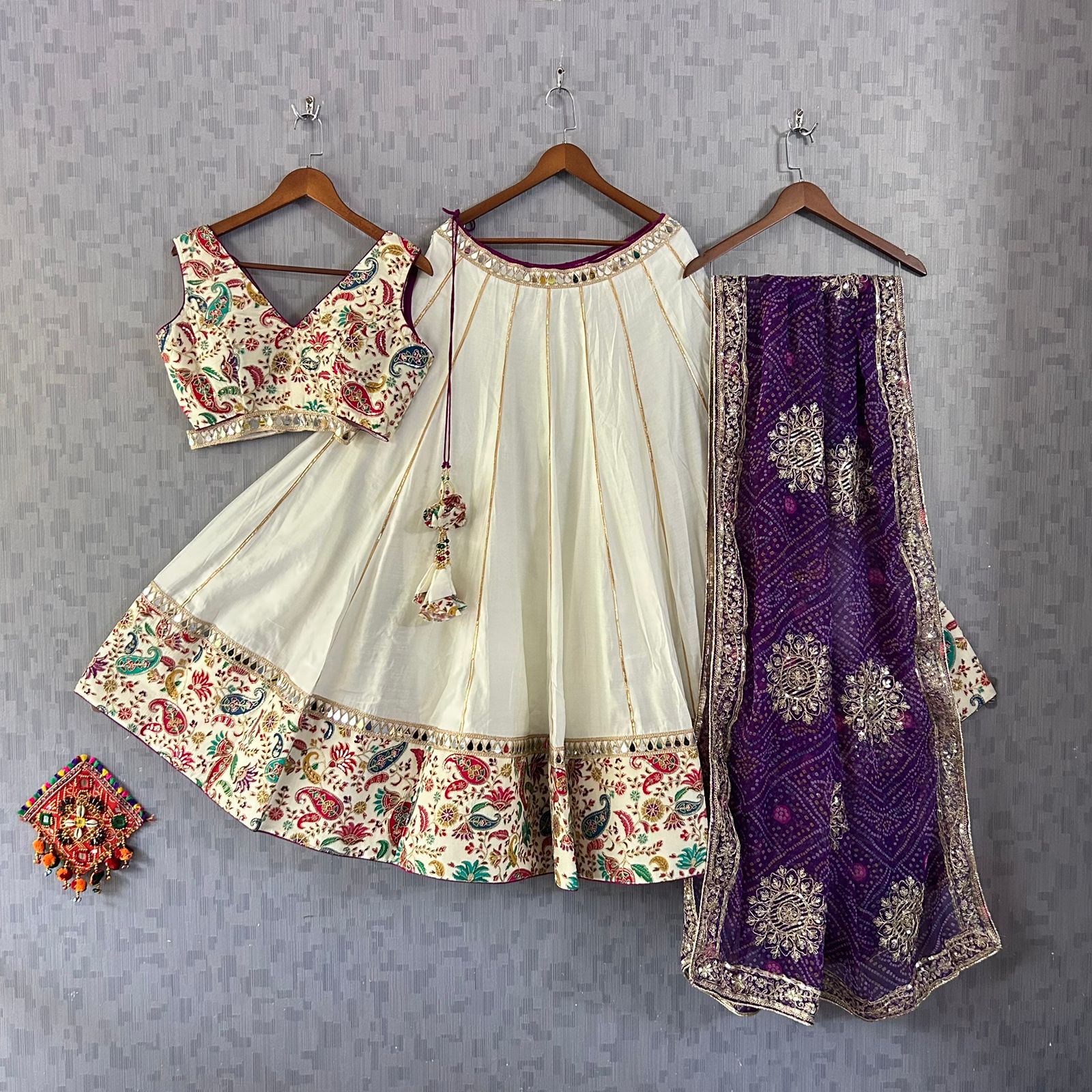 Vintage chaniya choli set