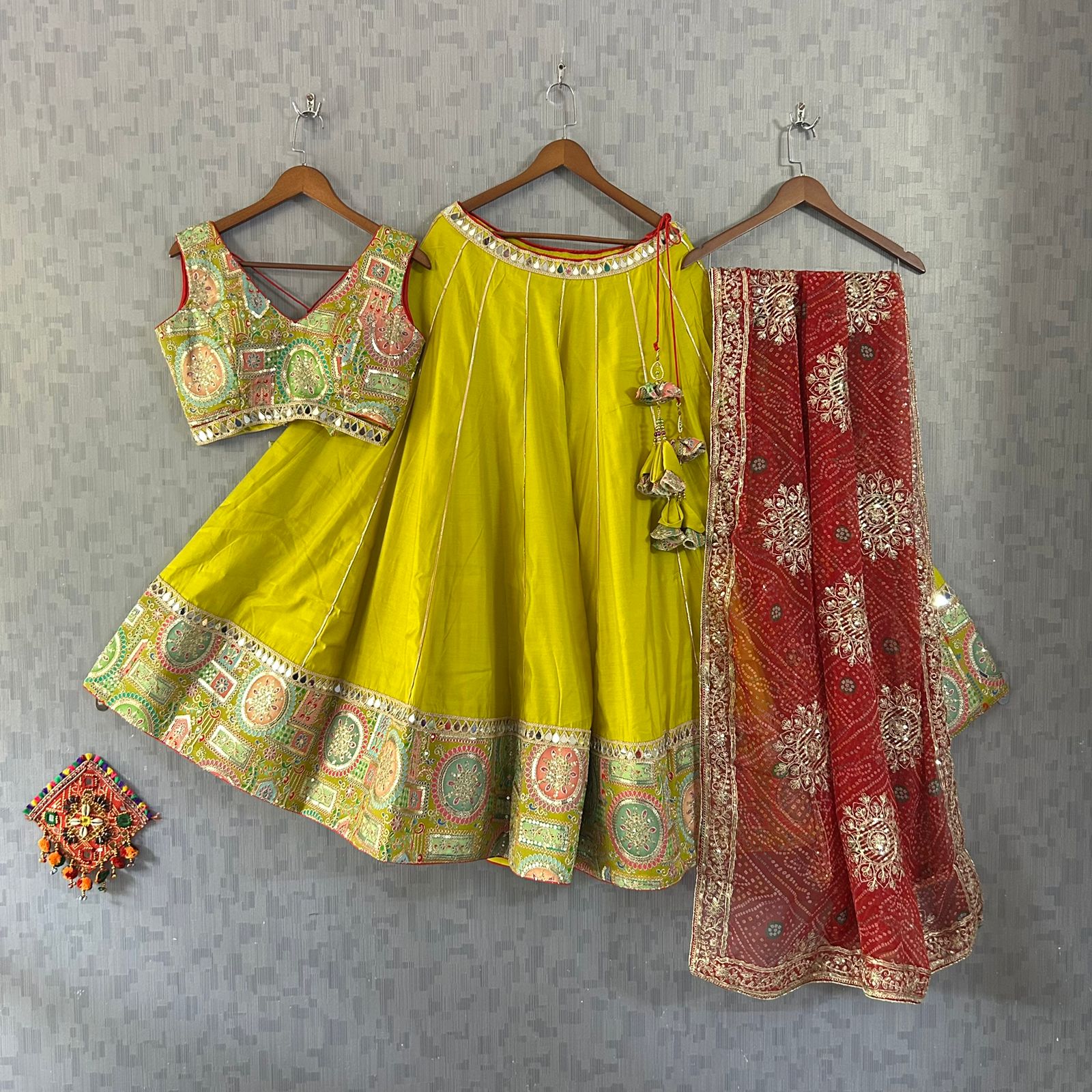 Vintage chaniya choli set